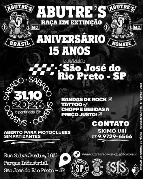 Flyer do evento